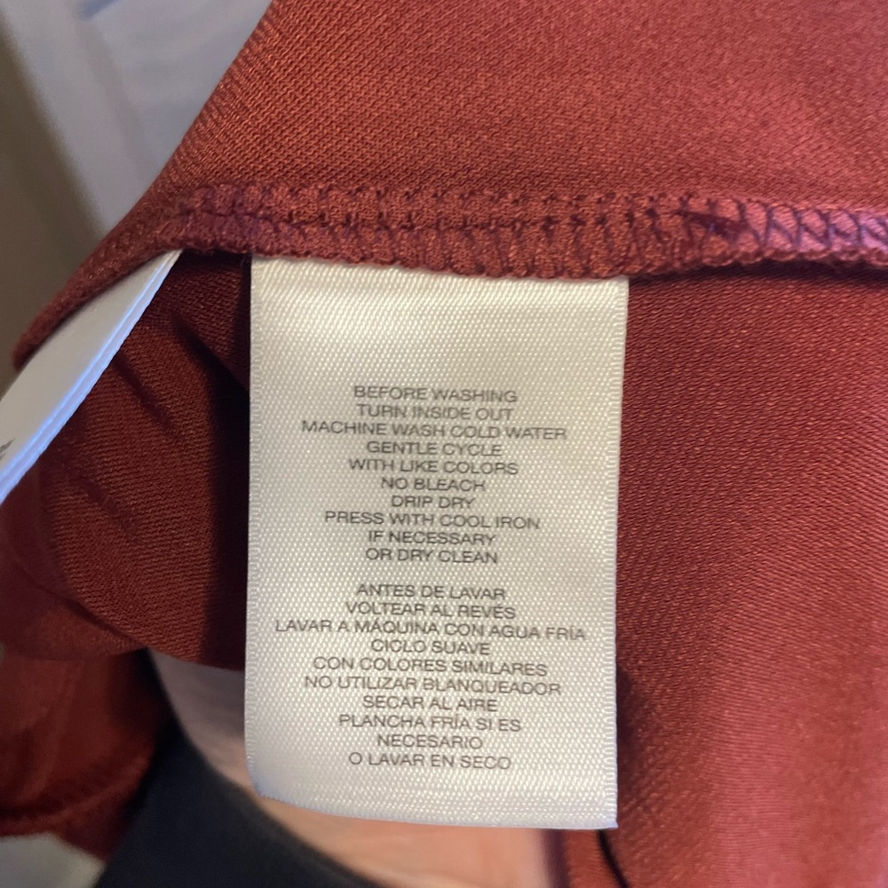 🆕🌟 Anne Klein Solid Wrap Dress - Picture 10 of 10